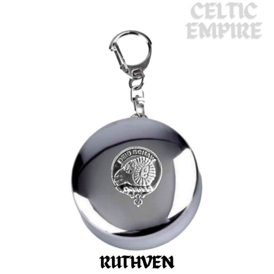 Ruthven Scottish Family Clan Crest Folding Cup Key Chain