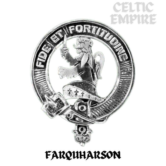 Farquharson Family Clan Crest Scottish Cap Badge