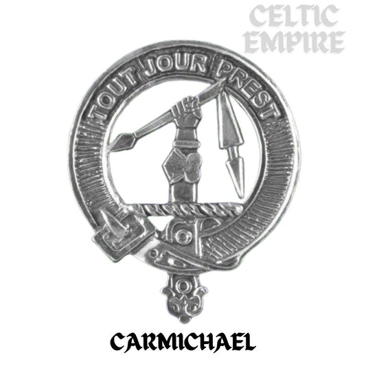 Carmichael Family Clan Crest Scottish Cap Badge