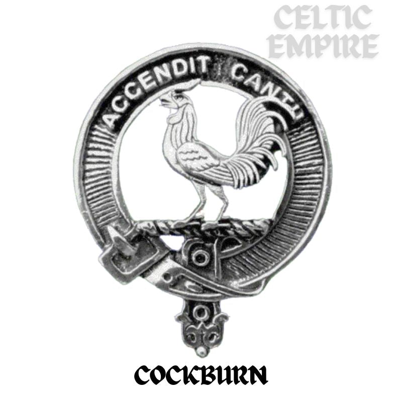 Cockburn Scottish Family Clan Crest Badge Dress Fur Sporran