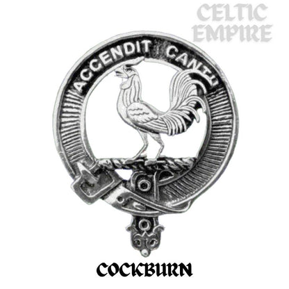 Cockburn Scottish Family Clan Crest Badge Dress Fur Sporran