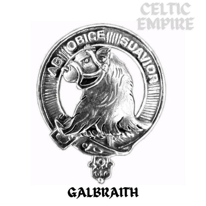 Galbraith Scottish Family Clan Crest Badge Tankard