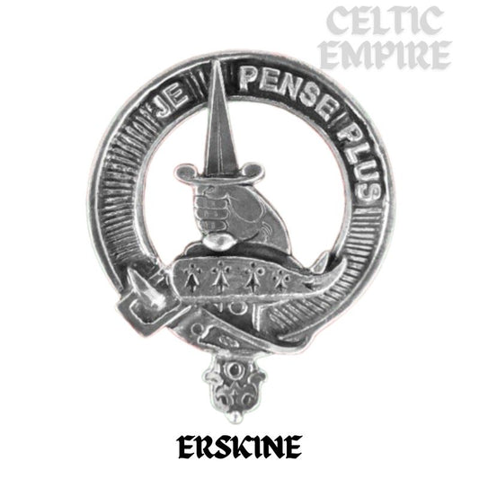 Erskine Family Clan Crest Scottish Cap Badge