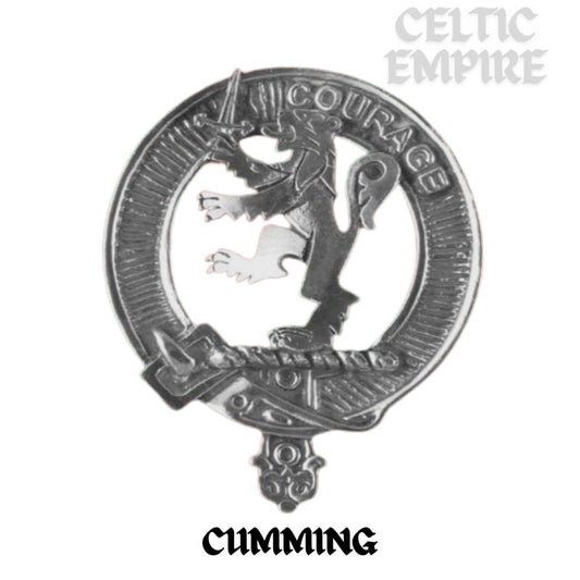 Cumming Family Clan Crest Scottish Cap Badge