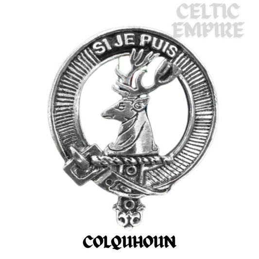 Colquhoun Family Clan Crest Scottish Cap Badge