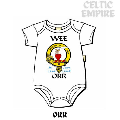 Orr Scottish Family Clan Crest Baby Jumper