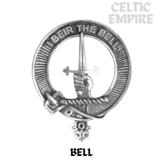 Bell Family Clan Crest Scottish Cap Badge