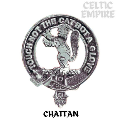 Chattan Family Clan Crest Scottish Cap Badge
