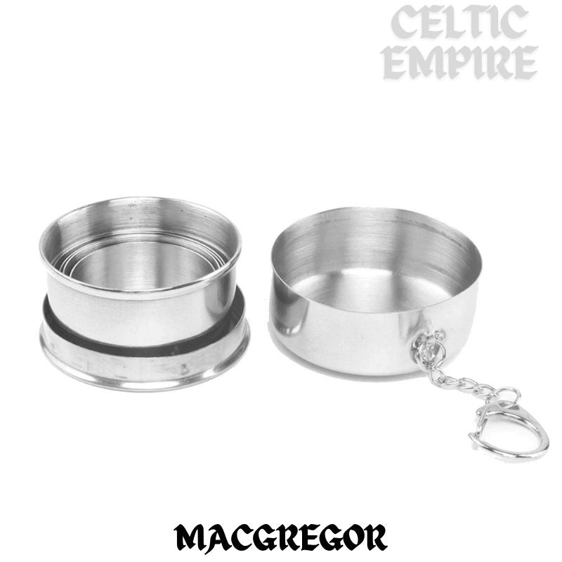 MacGregor Scottish Family Clan Crest Folding Cup Key Chain