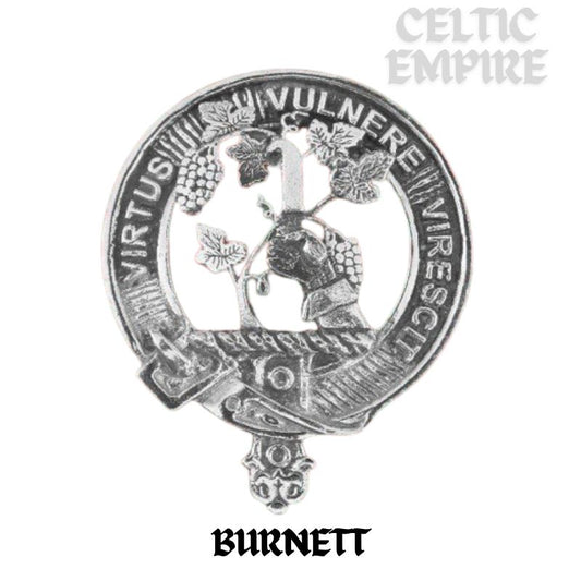 Burnett Family Clan Crest Scottish Cap Badge