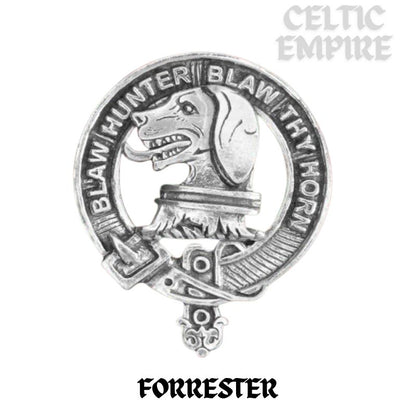 Forrester Scottish Family Clan Crest Badge Dress Fur Sporran