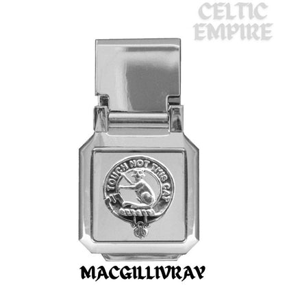 MacGillvray Scottish Family Clan Crest Money Clip