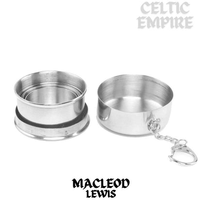 MacLeod (Lewis) Scottish Family Clan Crest Folding Cup Key Chain