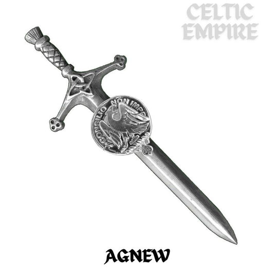 Agnew Family Clan Crest Kilt Pin, Scottish Pin