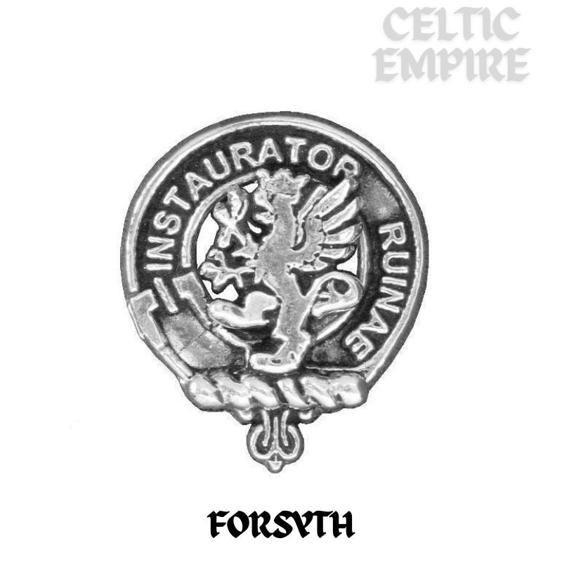 Forsythe Family Clan Crest Sgian Dubh, Scottish Knife