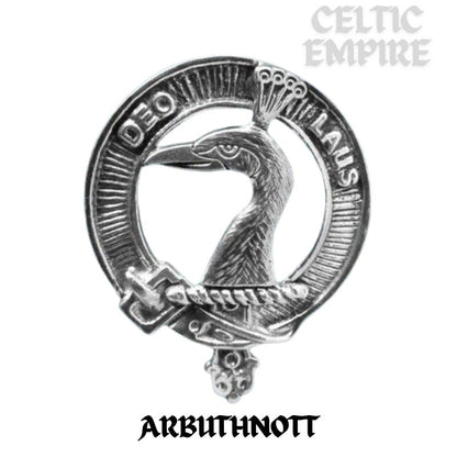 Arbuthnott Family Clan Badge Scottish Plaid Brooch