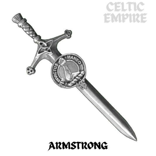 Armstrong Family Clan Crest Kilt Pin, Scottish Pin
