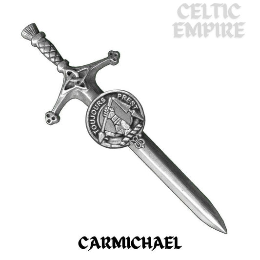 Carmichael Family Clan Crest Kilt Pin, Scottish Pin