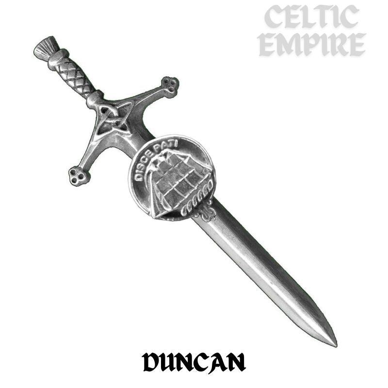 Duncan Family Clan Crest Kilt Pin, Scottish Pin