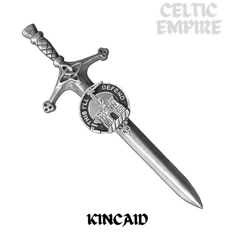 Kincaid Family Clan Crest Kilt Pin, Scottish Pin