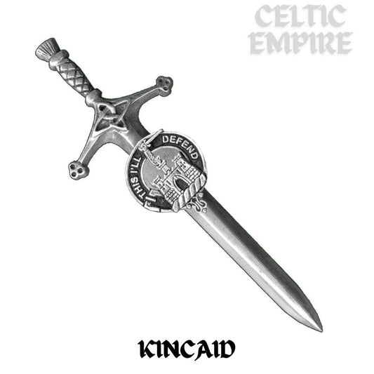 Kincaid Family Clan Crest Kilt Pin, Scottish Pin
