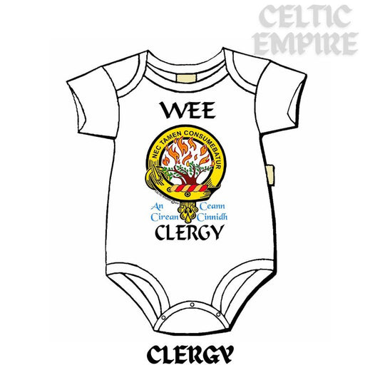 Clergy Scottish Family Clan Crest Baby Jumper