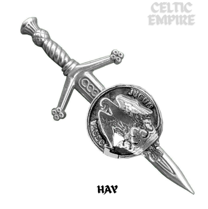 Hay Scottish Small Family Clan Kilt Pin