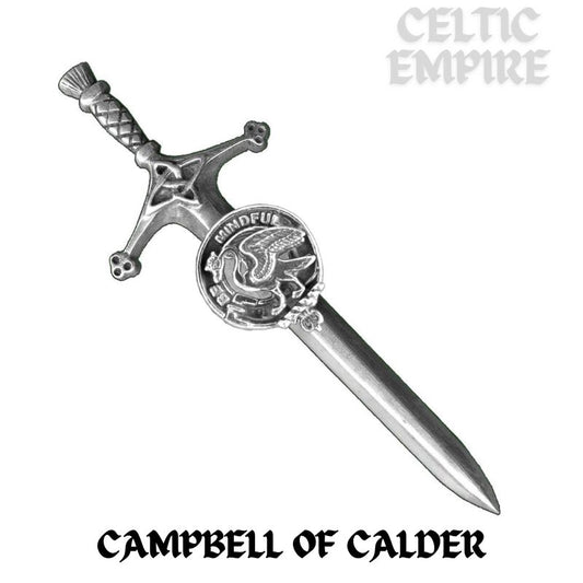 Campbell (Calder) Family Clan Crest Kilt Pin, Scottish Pin