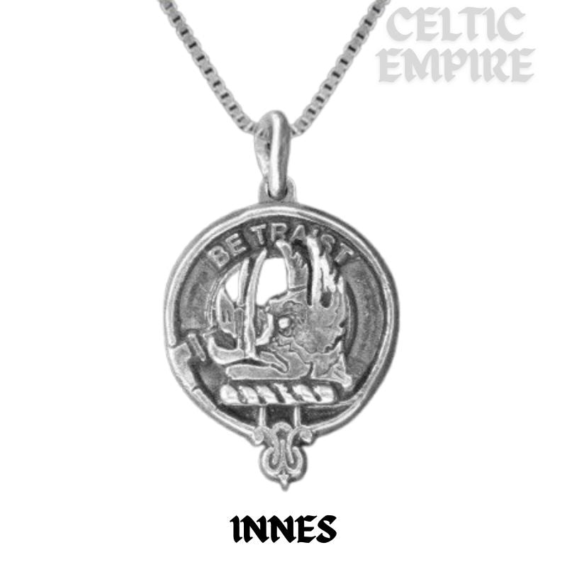 Innes Family Clan Crest Scottish Pendant