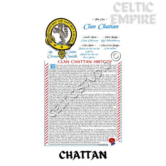 Chattan Scottish Family Clan History