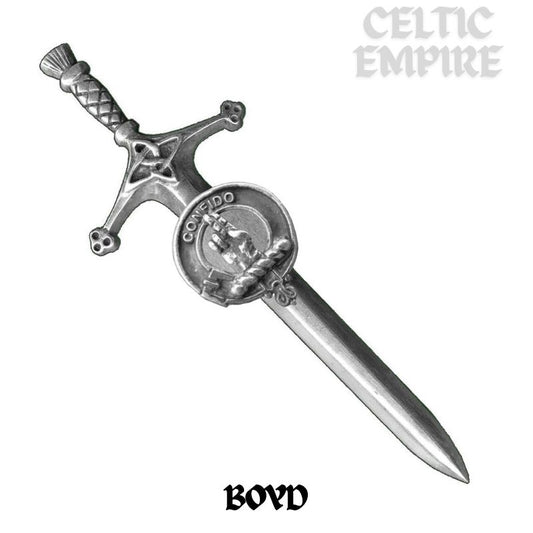Boyd Family Clan Crest Kilt Pin, Scottish Pin