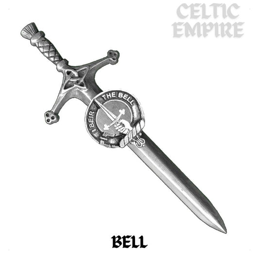 Bell Family Clan Crest Kilt Pin, Scottish Pin