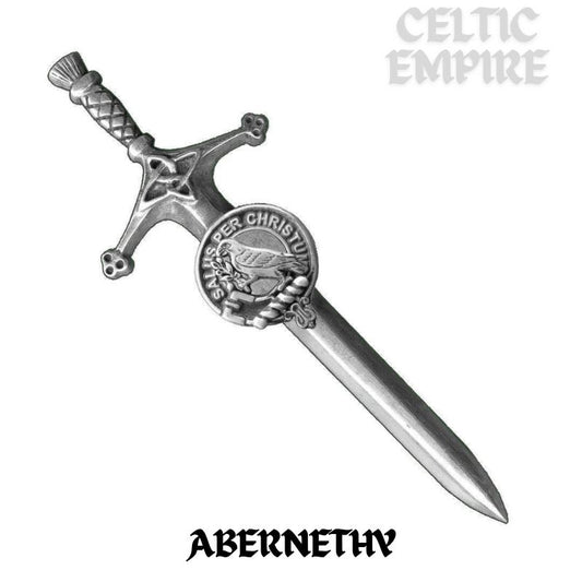 Abernethy Family Clan Crest Kilt Pin, Scottish Pin