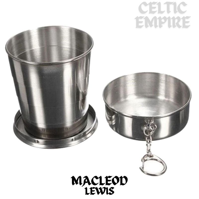 MacLeod (Lewis) Scottish Family Clan Crest Folding Cup Key Chain