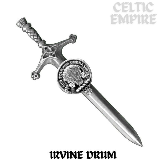 Irvine Drum Scottish Small Family Clan Kilt Pin