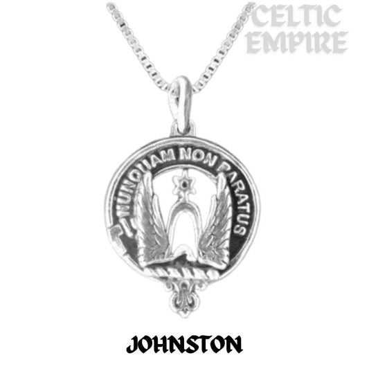 Johnston Family Clan Crest Scottish Pendant