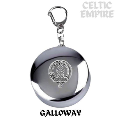 Galloway Scottish Family Clan Crest Folding Cup Key Chain