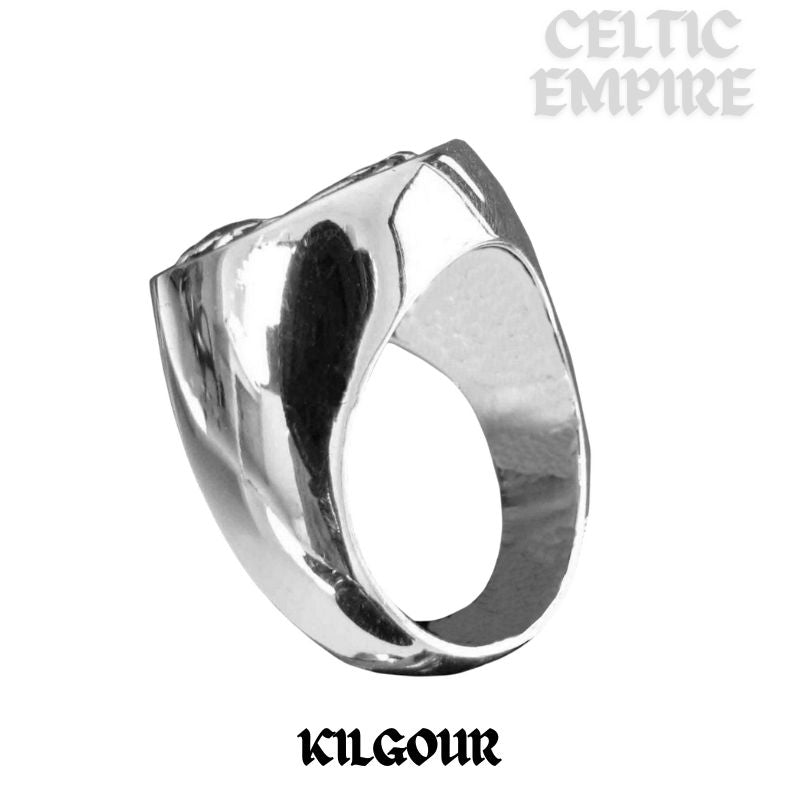 Kilgour Scottish Family Clan Crest Ring GC100