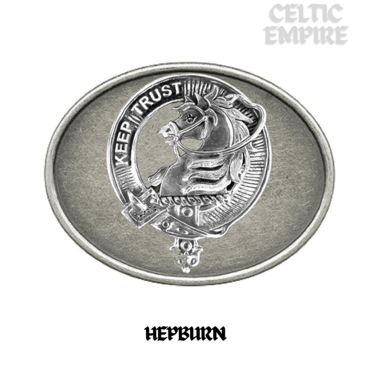 Hepburn Family Clan Crest Regular Buckle