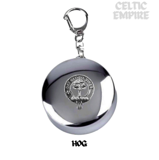 Hog Scottish Family Clan Crest Folding Cup Key Chain