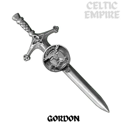 Gordon Family Clan Crest Kilt Pin, Scottish Pin