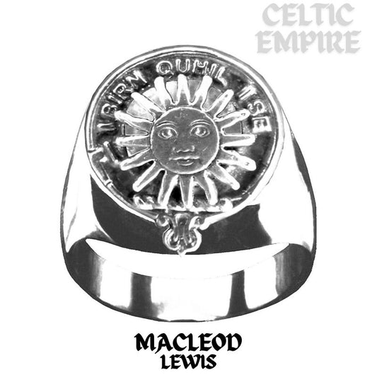 MacLeod (Lewis) Scottish Family Clan Crest Ring