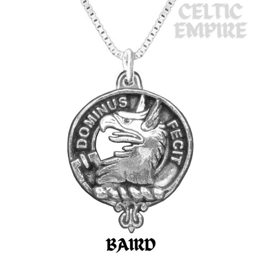 Baird Family Clan Crest Scottish Pendant