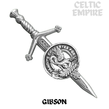 Gibson Scottish Family Small Family Clan Kilt Pin