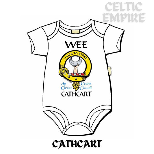 Cathcart Scottish Family Clan Crest Baby Jumper