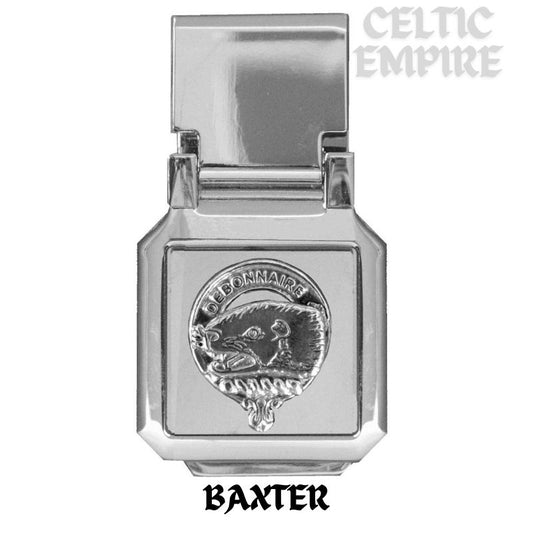 Baxter Scottish Family Clan Crest Money Clip