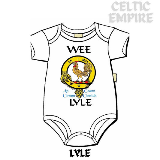 Lyle Scottish Family Clan Crest Baby Jumper