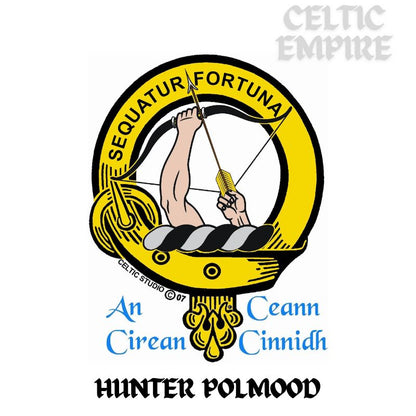 Hunter Polmood Scottish Family Clan Crest Baby Jumper
