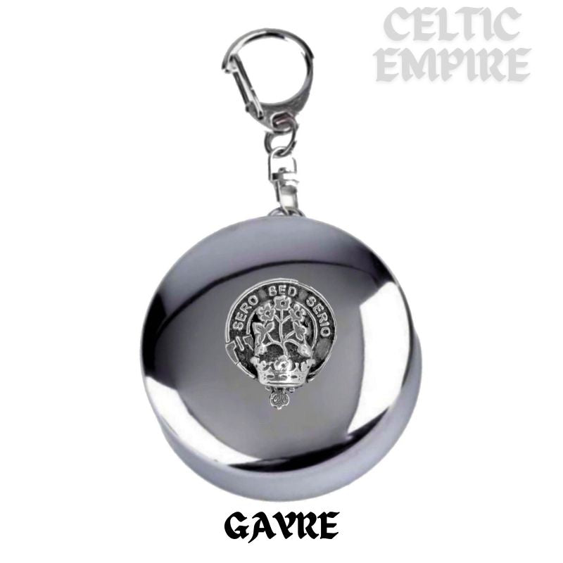 Gayre Scottish Family Clan Crest Folding Cup Key Chain