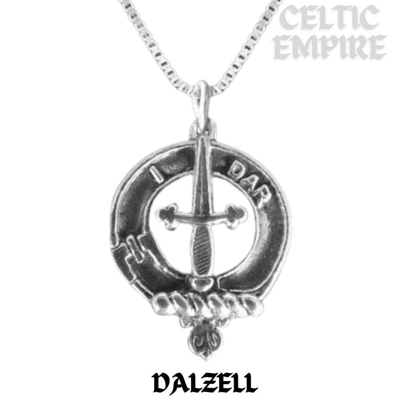 Dalzell Family Clan Crest Scottish Pendant